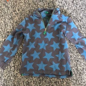 Boys mini Boden 6/7, pull over sweatshirt